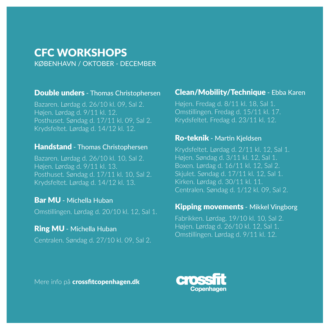 Workshops i København